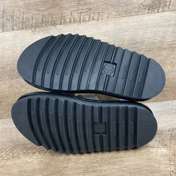 Dr Marten Doc AirWair Blaire Sandals White Strap Women’s Sz 7 - Picture 9 of 10